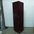 Cordovan 5 Shelf Storage Wardrobe Cabinet, Locking w Key